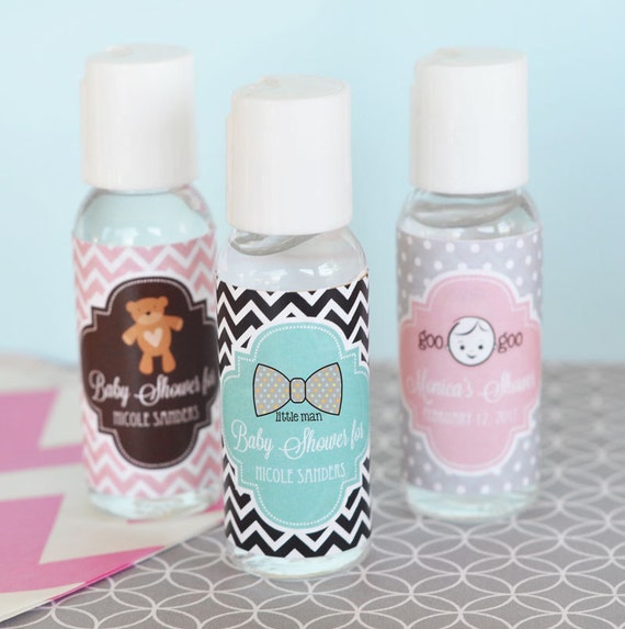 Baby Shower Hand Sanitizer Favors Personalized Hand